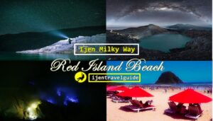 Ijen Milky Way Red Island Beach Tour 3 Days